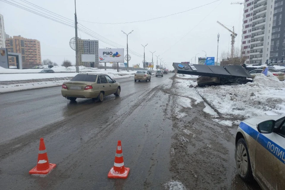 В результате ДТП в Ижевске никто не пострадал