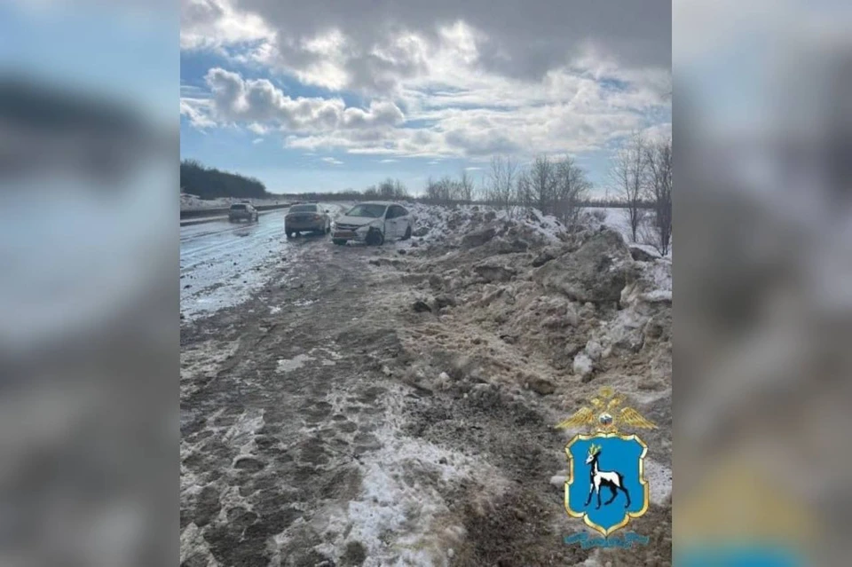 Водителю автомобиля потребовалась госпитализация.
