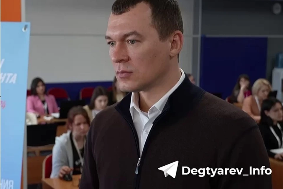 Губернатор Хабаровского края поблагодарил всех, кто принял участие в голосовании Фото: Telegram-канал Михаила Дегтярева /t.me/Degtyarev_Info