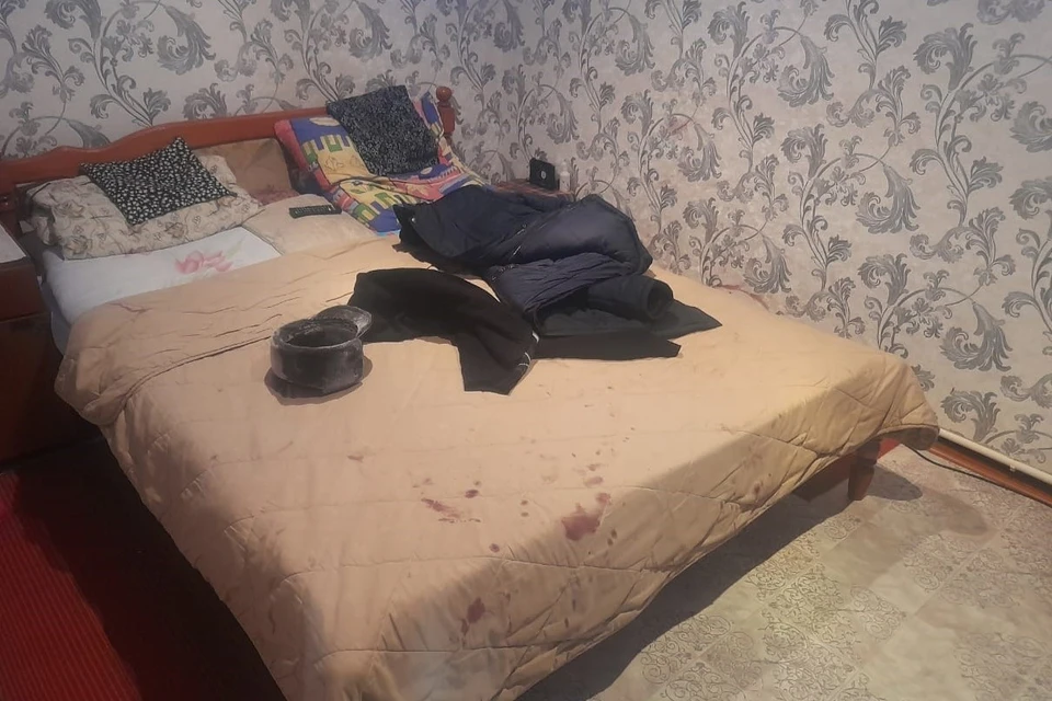 Здесь внук едва не зарезал своих родных. Фото: СКР по НСО
