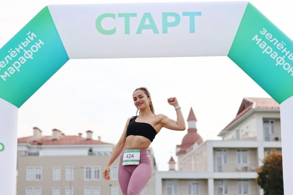 Зелёный Марафон давно стал долгожданным праздником. Фото: Кирилл ГУЖВИНСКИЙ/пресс-служба Юго-Западного банка Сбербанка