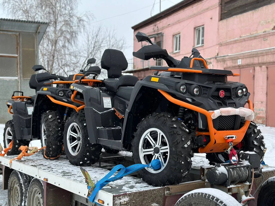 Жители Иркутска отправили в зону СВО два квадроцикла