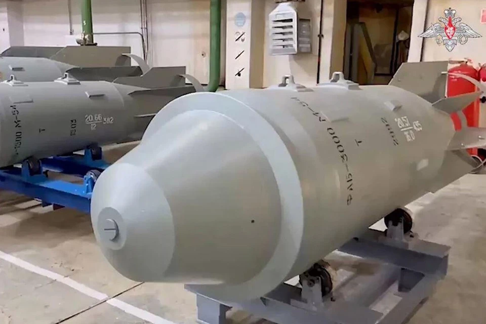 В России началось массовое производство авиационных бомб ФАБ-3000