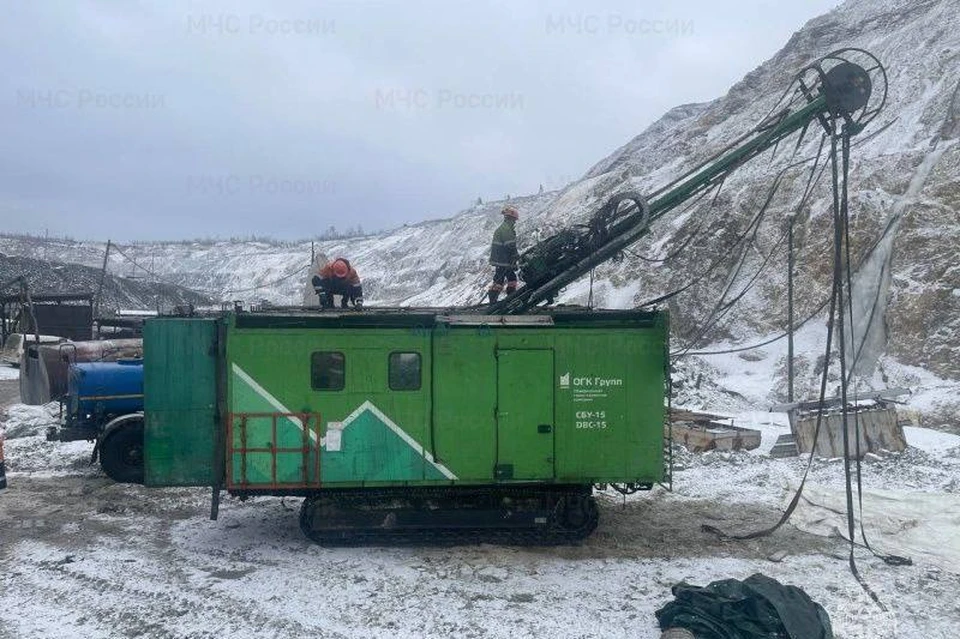 Буровая установка готовится к работе. Фото: Правительство Амурской области