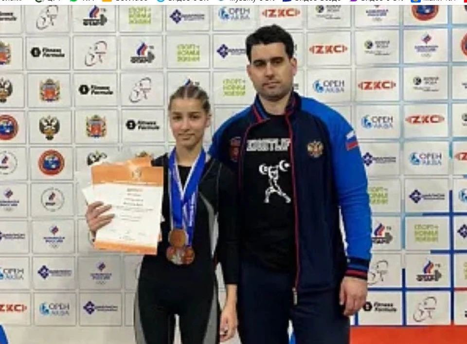 Тулячка Вера Федотова завоевала бронзу на первенстве России по тяжелой атлетике