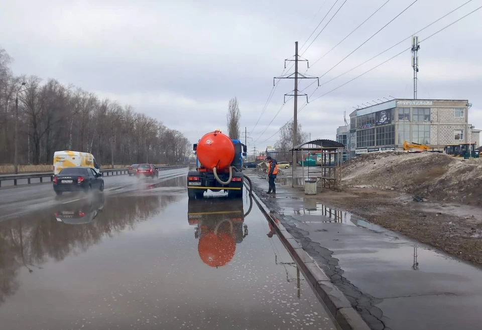 Почти две тысячи кубометров воды откачали с улиц Нижнего Новгорода. Фото: пресс-служба администрации Нижнего Новгорода.