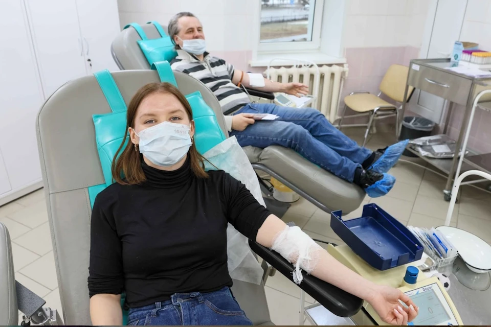 Более 1,3 тонны донорской крови удалось собрать в Подмосковье за выходные
