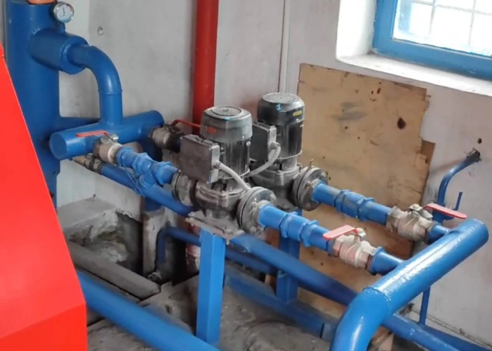 В Скадовском округе специалисты из Кабардино-Балкарии провели ремонт отопительных систем. ФОТО: Александр Дудка