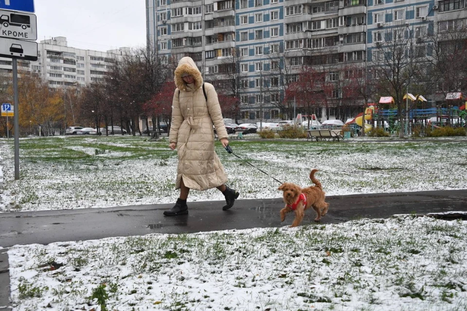 В Москве редко апрель обходится без снега