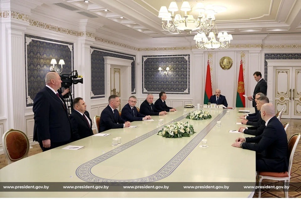 Лукашенко сказал чиновникам защитить суверенную Беларусь. Фото: president.gov.by.