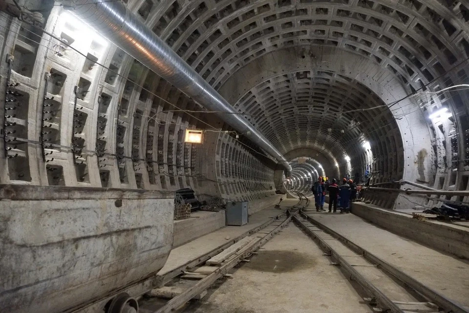 Станцию метро «Горный институт» планируют открыть досрочно.