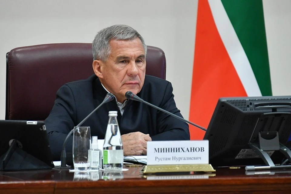 Минниханов провел заседание антитеррористической комиссии. Фото: пресс-служба раиса Татарстана