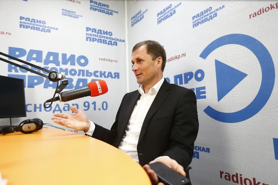 Вице-губернатор Андрей Коробка в студии КП-Краснодар