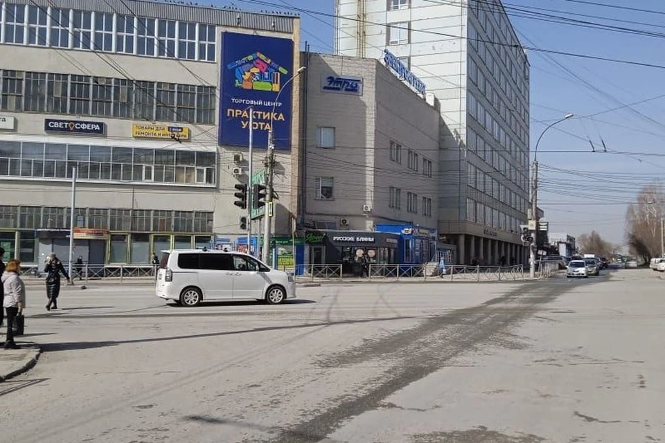 ДТП произошло на пешеходном переходе. Фото: Госавтоинспекция по Новосибирску