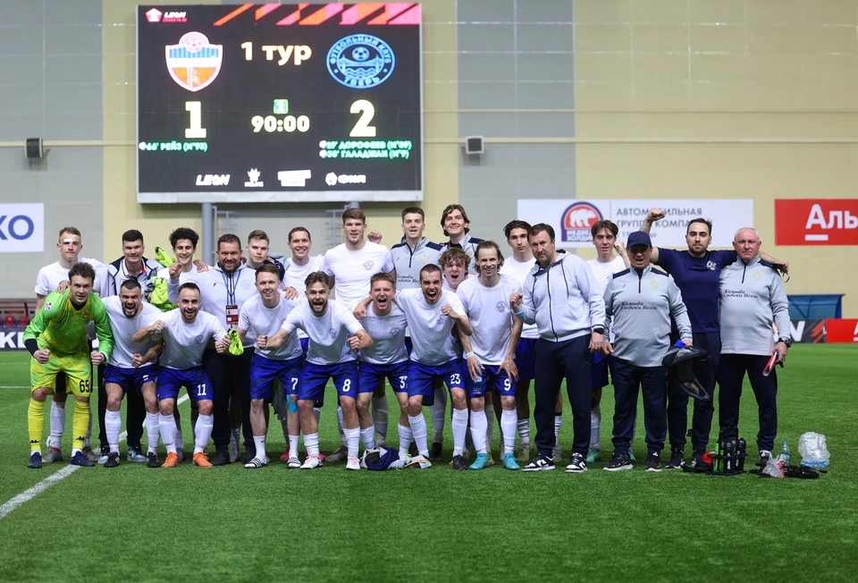 ФК "Тверь" в гостевом матче обыграл красноярский "Енисей-2" Фото: vk.com/fc_volga_tver