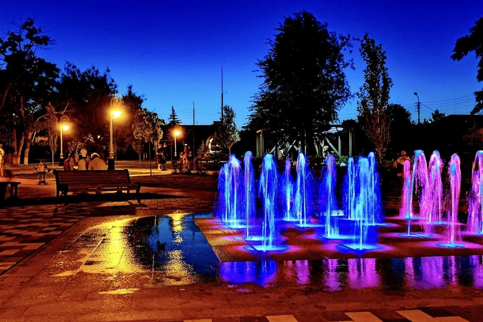 В Волгодонске планируют установить фонтан и освещение. Фото: правительство Ростовской области