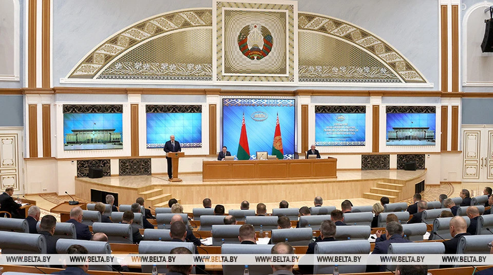 9 апреля 2024 года Александр Лукашенко собрал совещание, касающееся развития белорусской промышленности. Фото: БелТА.