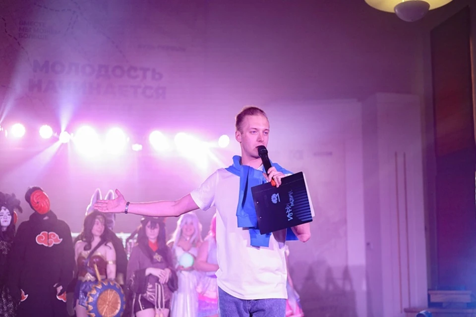 В Донецке прошла церемония закрытия фестиваля «Игры разума». Фото: Минмол ДНР