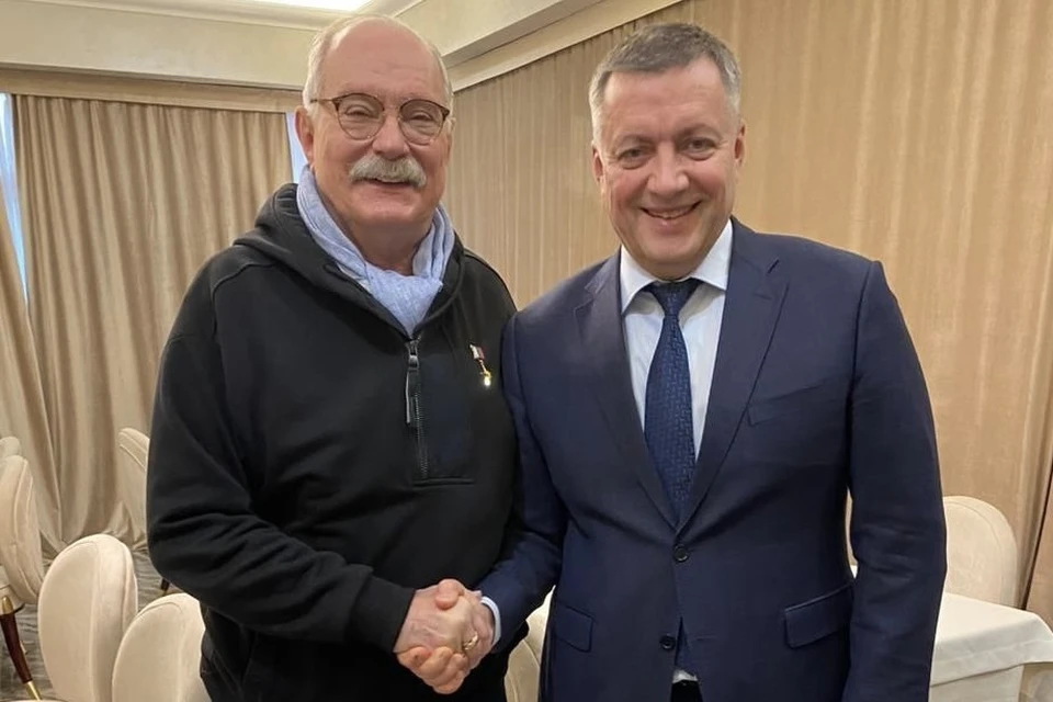 В Иркутск приехал актер и режиссер Никита Михалков
