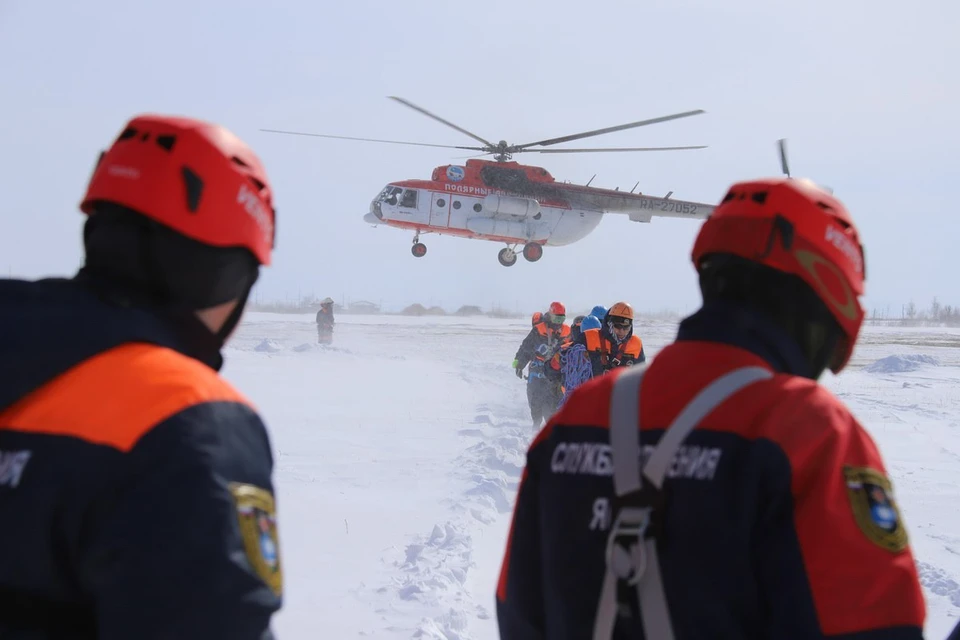 Специалисты проходят подготовку и готовы к началу паводка. Фото: МЧС Республики Саха (Якутия)