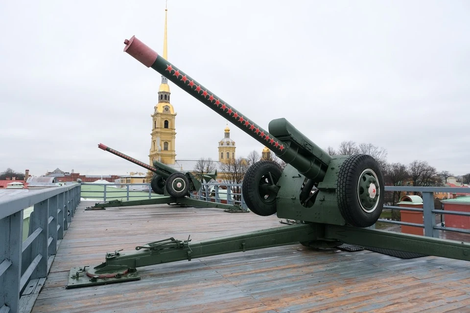Сигнальные пушки в Петропавловской крепости перенесут на Государев бастион.