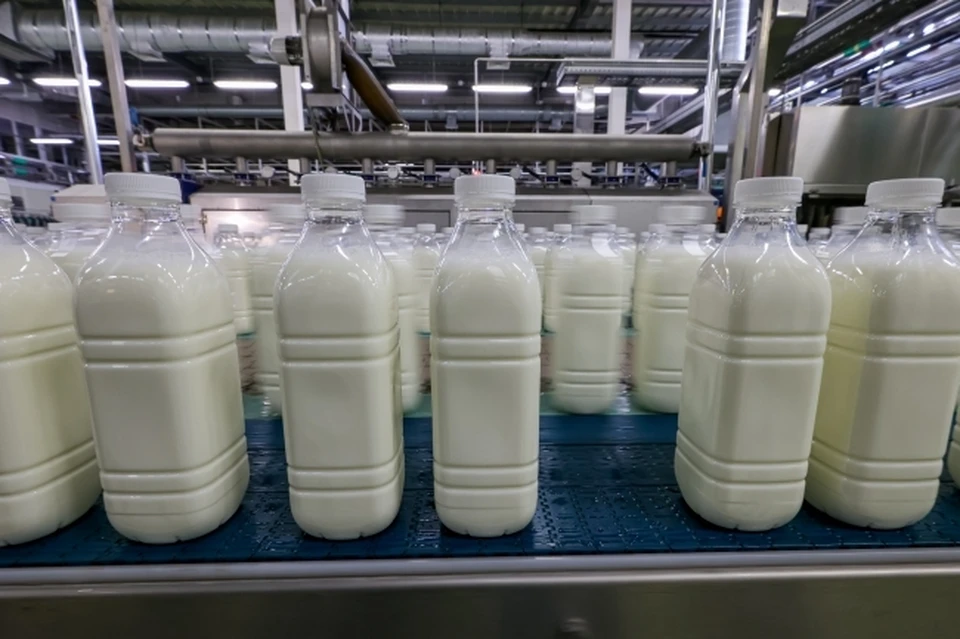 Предприятие по производству молока.