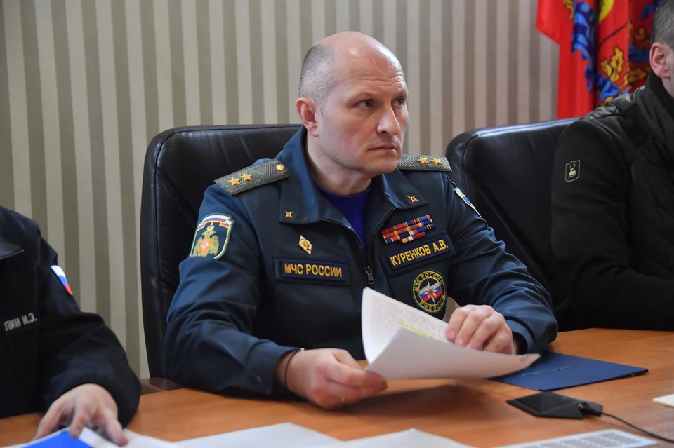 Глава МЧС РФ Куренков: ситуация с паводком в Курганской области остается напряженной