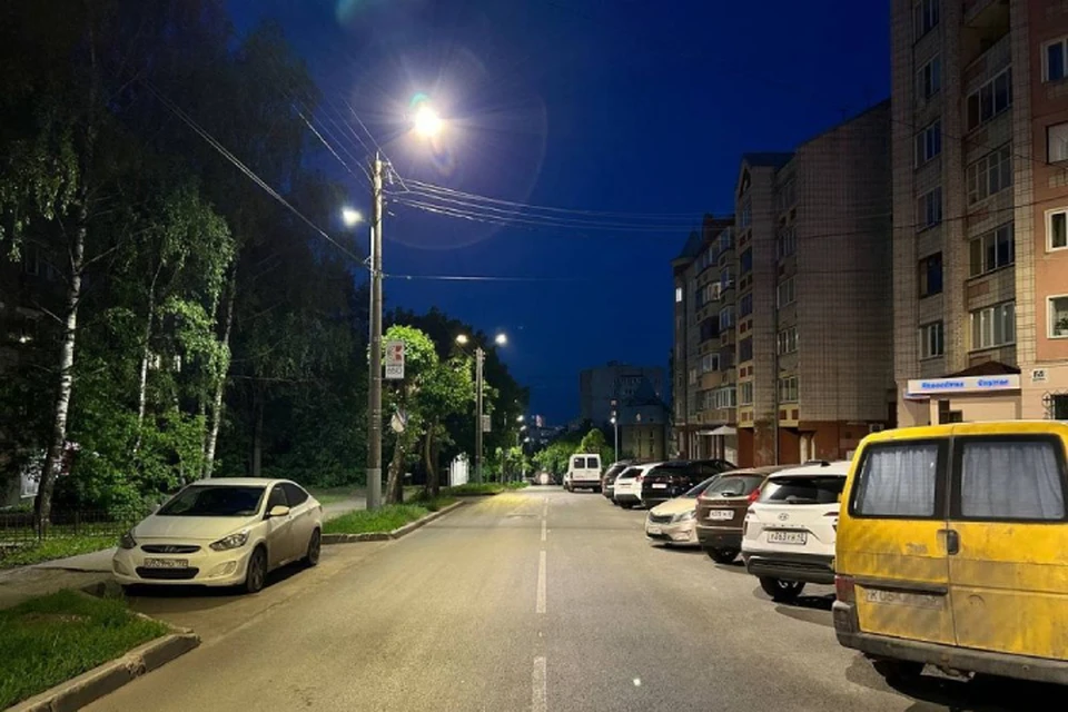 Модернизация уличного освещения в городе продолжается. Фото: киров.рф