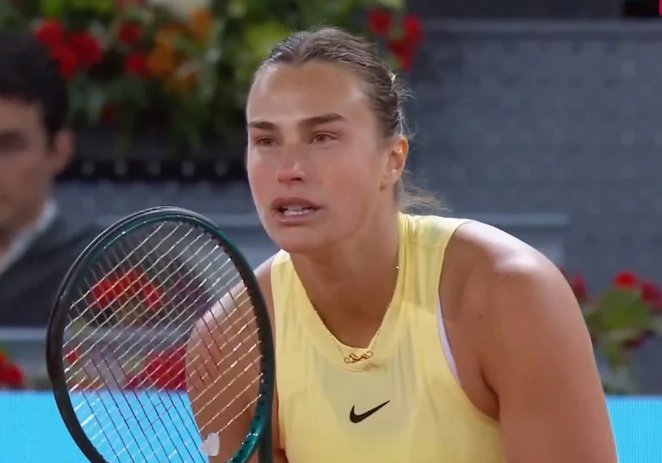 Соболенко вышла в четвертый круг турнира в Мадриде. Фото: кадр видео