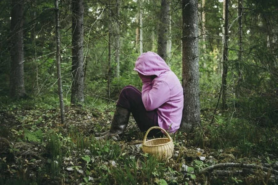 Девушка заблудилась в лесу и не могла найти дорогу домой (Фото: соцсети).