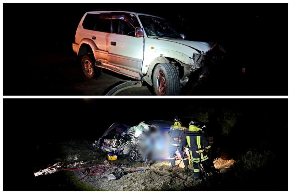 Водитель и пассажир автомобиля Hyundai Solaris погибли в ДТП на Братской ГЭС