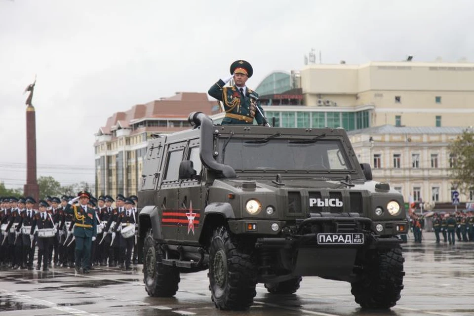 Военная техника пройдет по главным улицам краевой столицы.