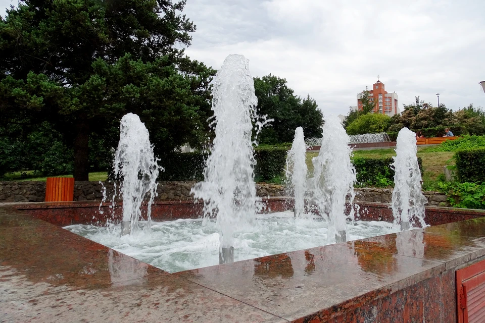 1 мая в Липецке заработали фонтаны