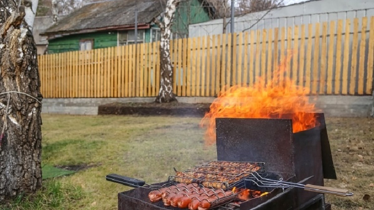 Как правильно выбрать место для жарки шашлыков и обустроить мангальную зону  на даче в Перми - KP.RU