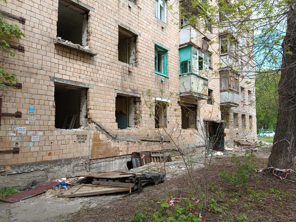 Вокруг аварийного дома на Полбина, 28 в Ульяновске установят забор | ФОТО: администрация Ульяновска