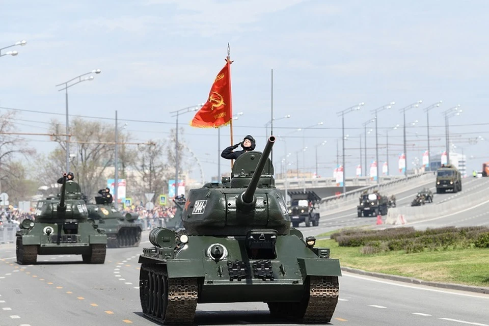 В параде примет участие и историческая военная техника. Фото: metshin.ru