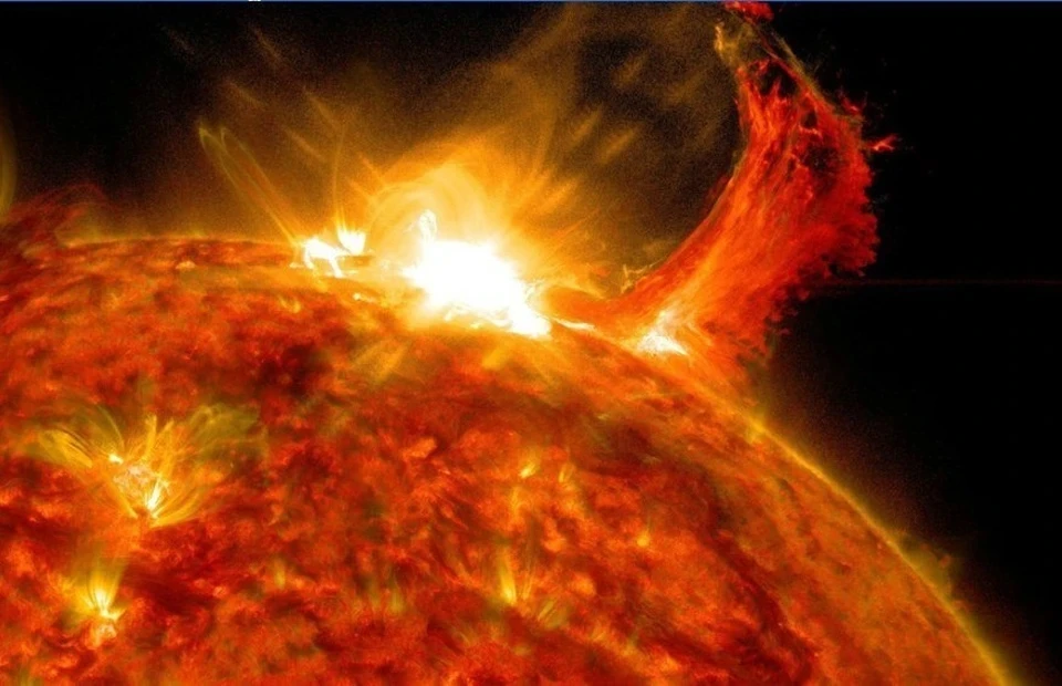 На Солнце произошла самая крупная вспышка в текущем цикле активности