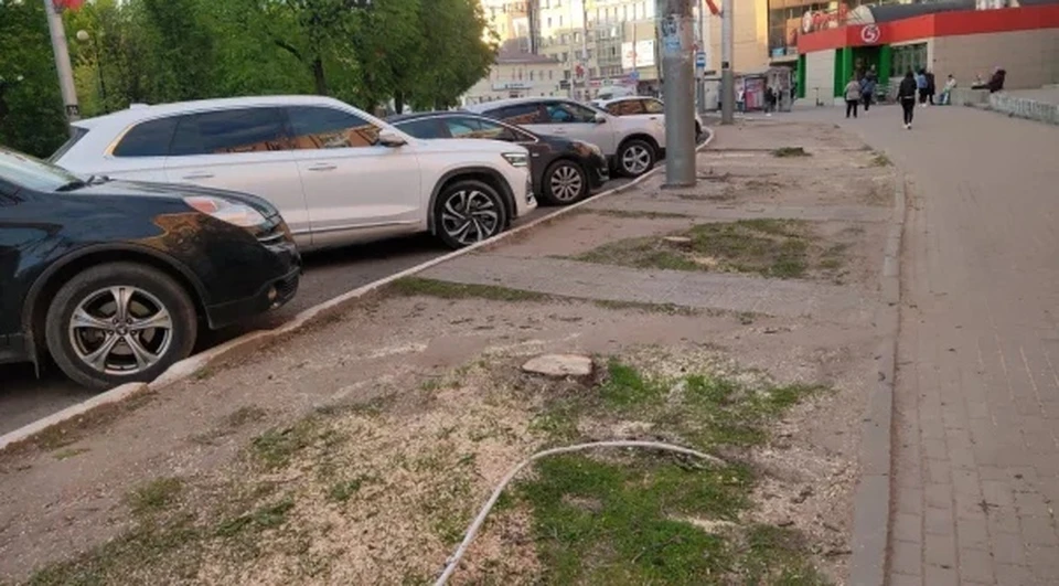 В Калуге убрали паркоматы с площади Победы