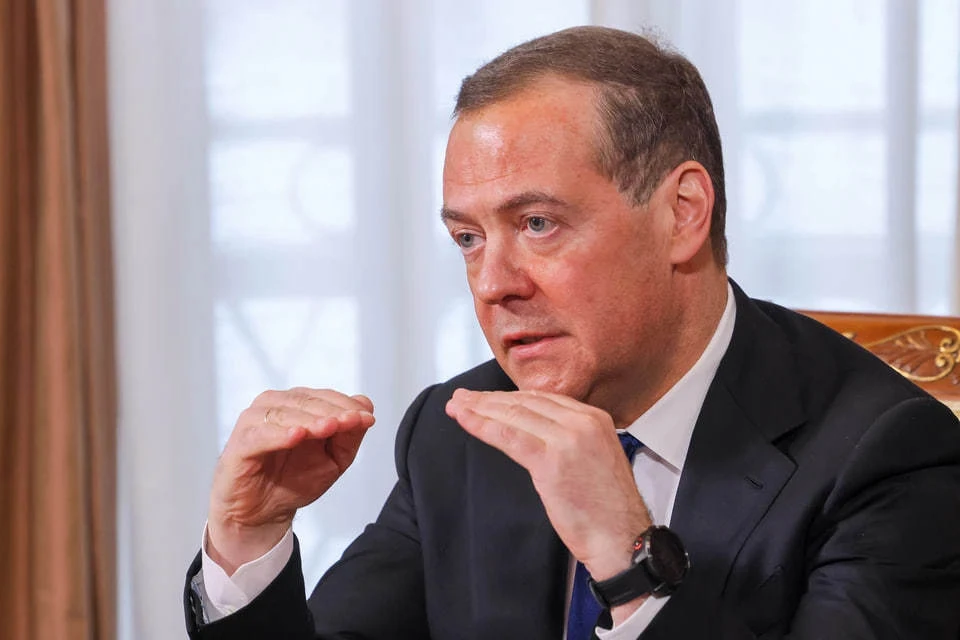 Медведев: результаты конференции в Швейцарии по Украине будут недействительными. Фото: Екатерина Штукина/POOL/ТАСС