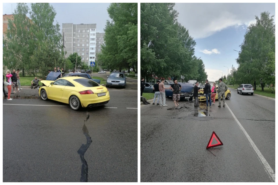Трое детей пострадали в жестком ДТП с Audi TT в Новомичуринске.