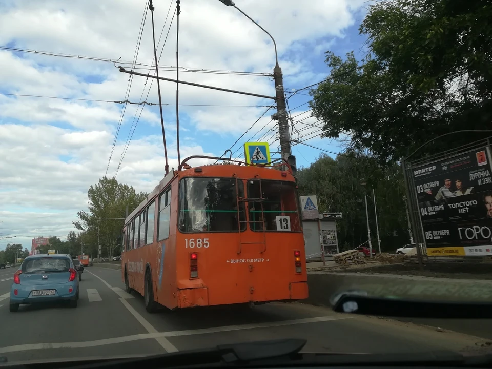 Работа троллейбусов №5 и №8 возобновится в Нижнем Новгороде с 24 мая