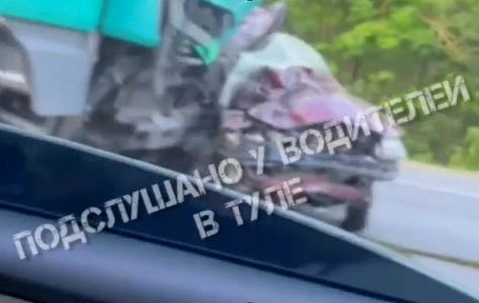 На трассе М-2 «Крым» в жестком ДТП погибли три человека. Фото: «Подслушано у водителей в Туле».