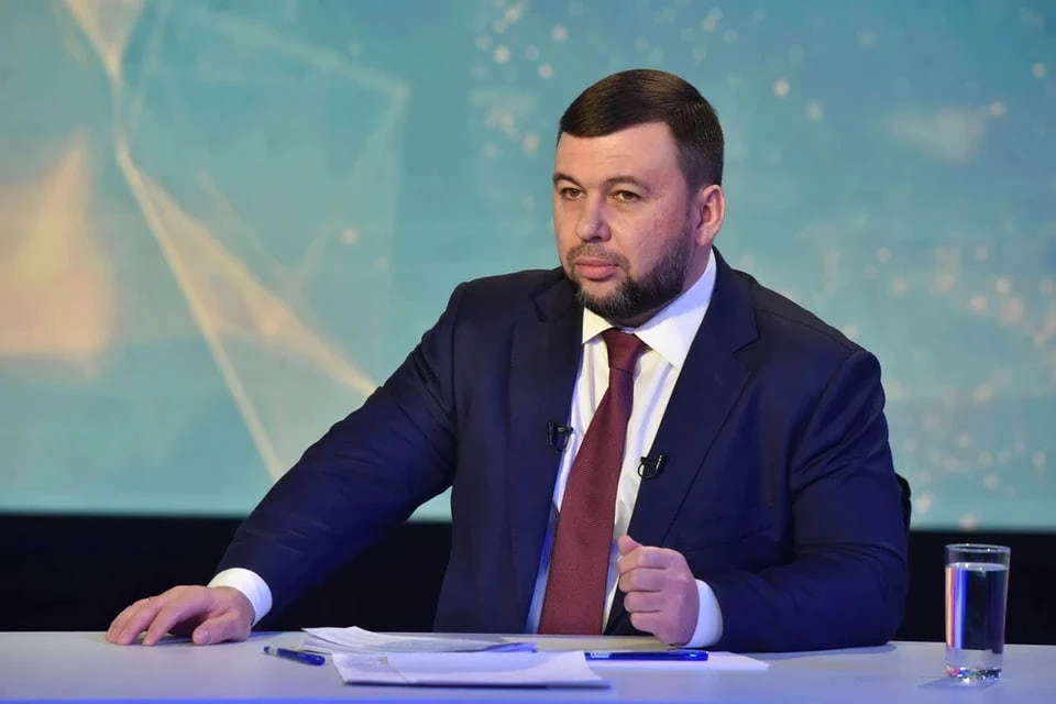 Глава ДНР Пушилин: задачи освобождения Харькова сейчас не стоит. Фото: администрация главы ДНР Дениса Пушилина