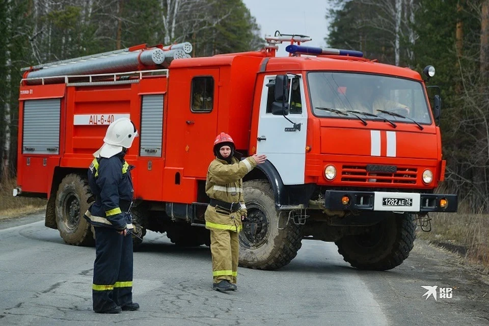 В Екатеринбурге вечером 31 мая случился пожар