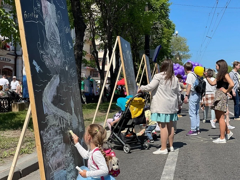 День города празднуют в Хабаровске