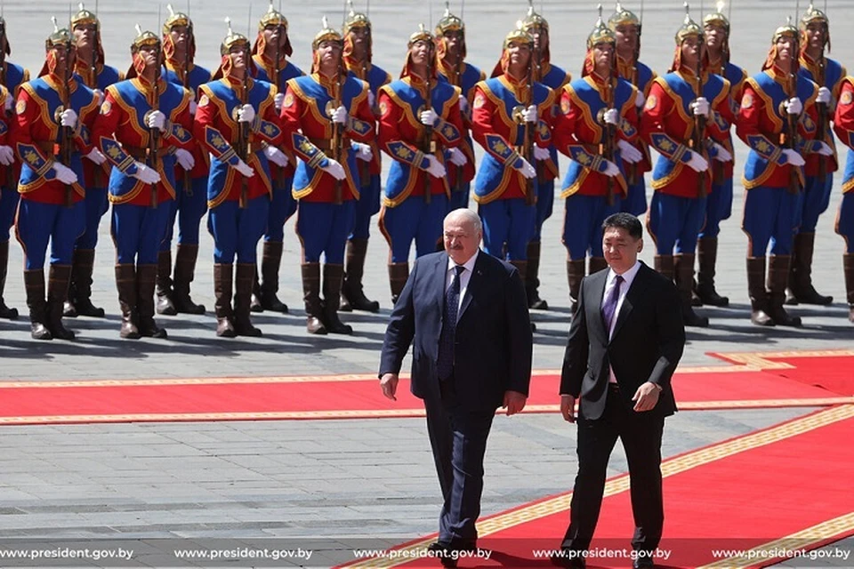 В Улан-Баторе началась встреча Лукашенко с президентом Монголии. Фото: president.gov.by.