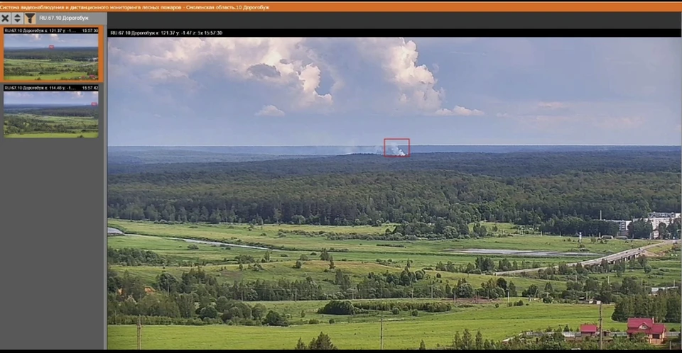 В смоленских лесах установили 32 видеокамеры Фото: Министерство лесного хозяйства Смоленской области ВК