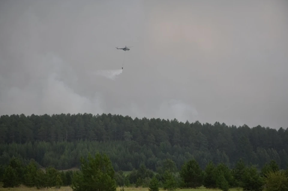 В Якутии тушат 13 природных пожаров