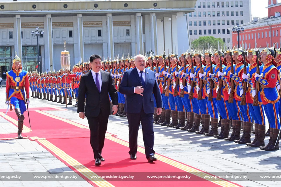 Телеграм-канал «Пул Первого» рассказал подробности про официальный визит Лукашенко в Монголию. Фото: president.gov.by