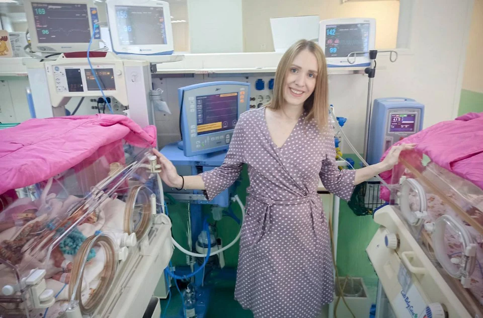 Первая тройня родилась в Краевой клинической больнице №2 Краснодара Фото: t.me/evgeniiFilippov23